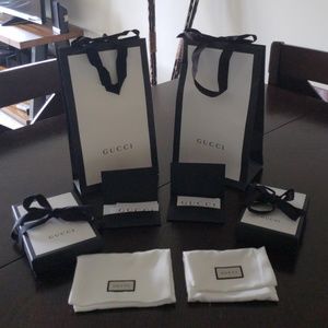 Gucci gift bag set - only one left